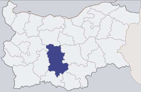 Пловдивска област карта