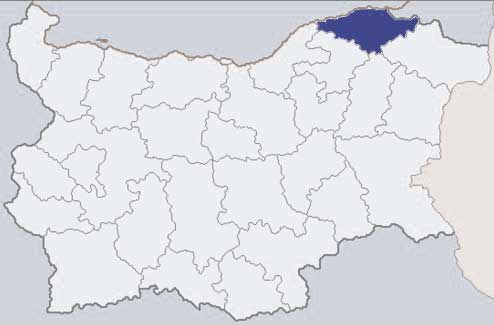 Силистренска област карта